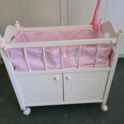 Clean Doll Crib 