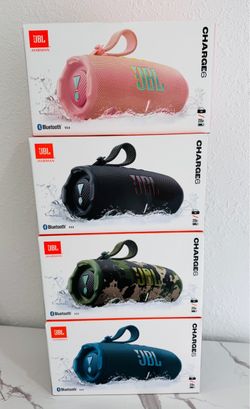 JBL Charge 6 Bluetooth Speaker – Lot of 4