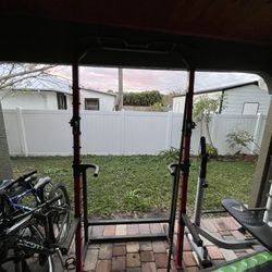 Squat Rack With Pull Up Bar And Dips