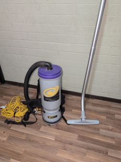 ProTeam Super CoachVac commercial backpack vacuum