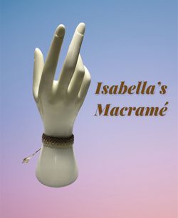 Adjustable Macrame Bracelet