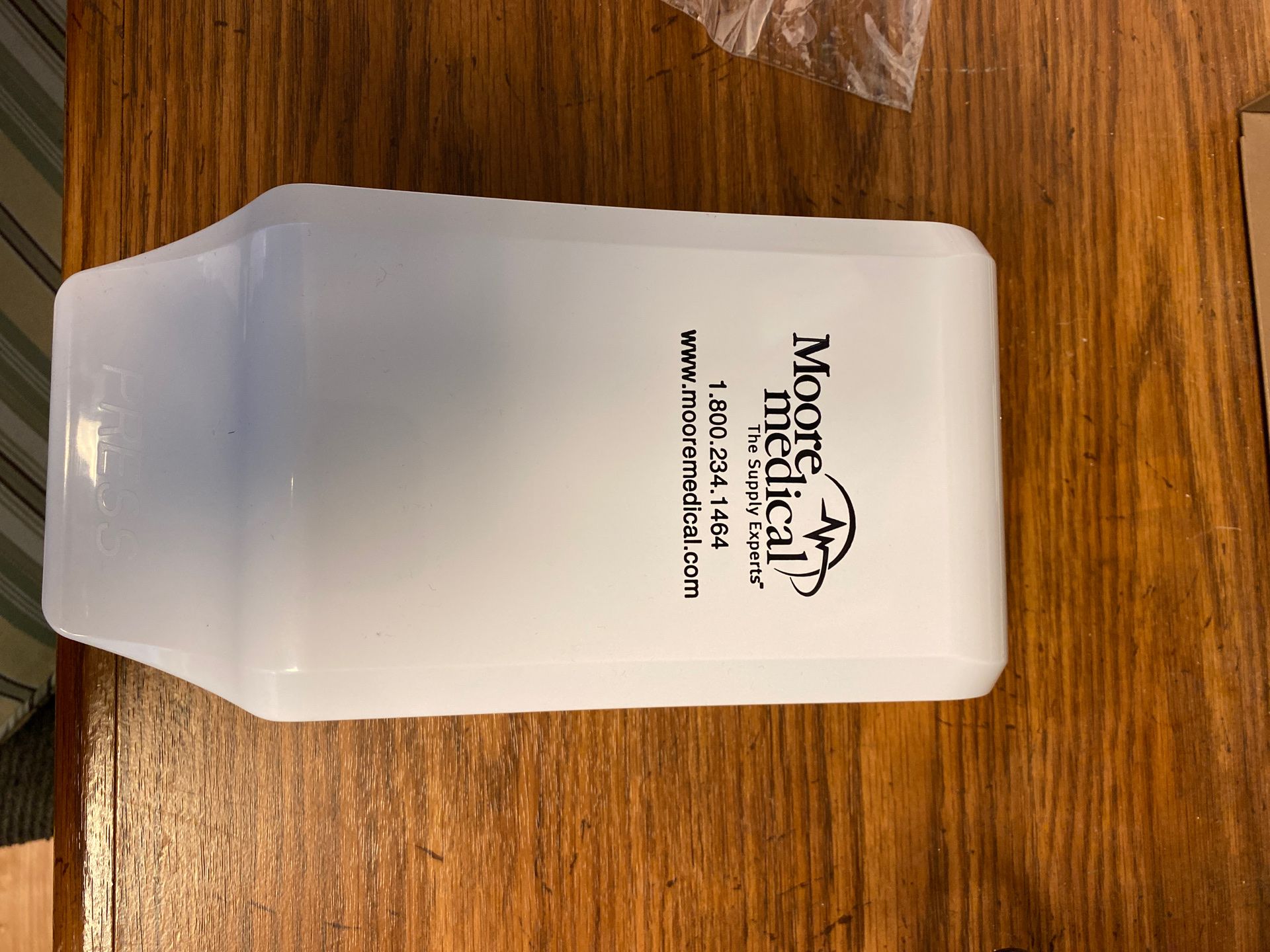 Soap/sanitizer dispenser