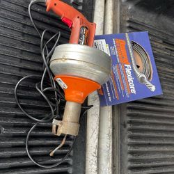 Power vee Drain Snake 25 Ft