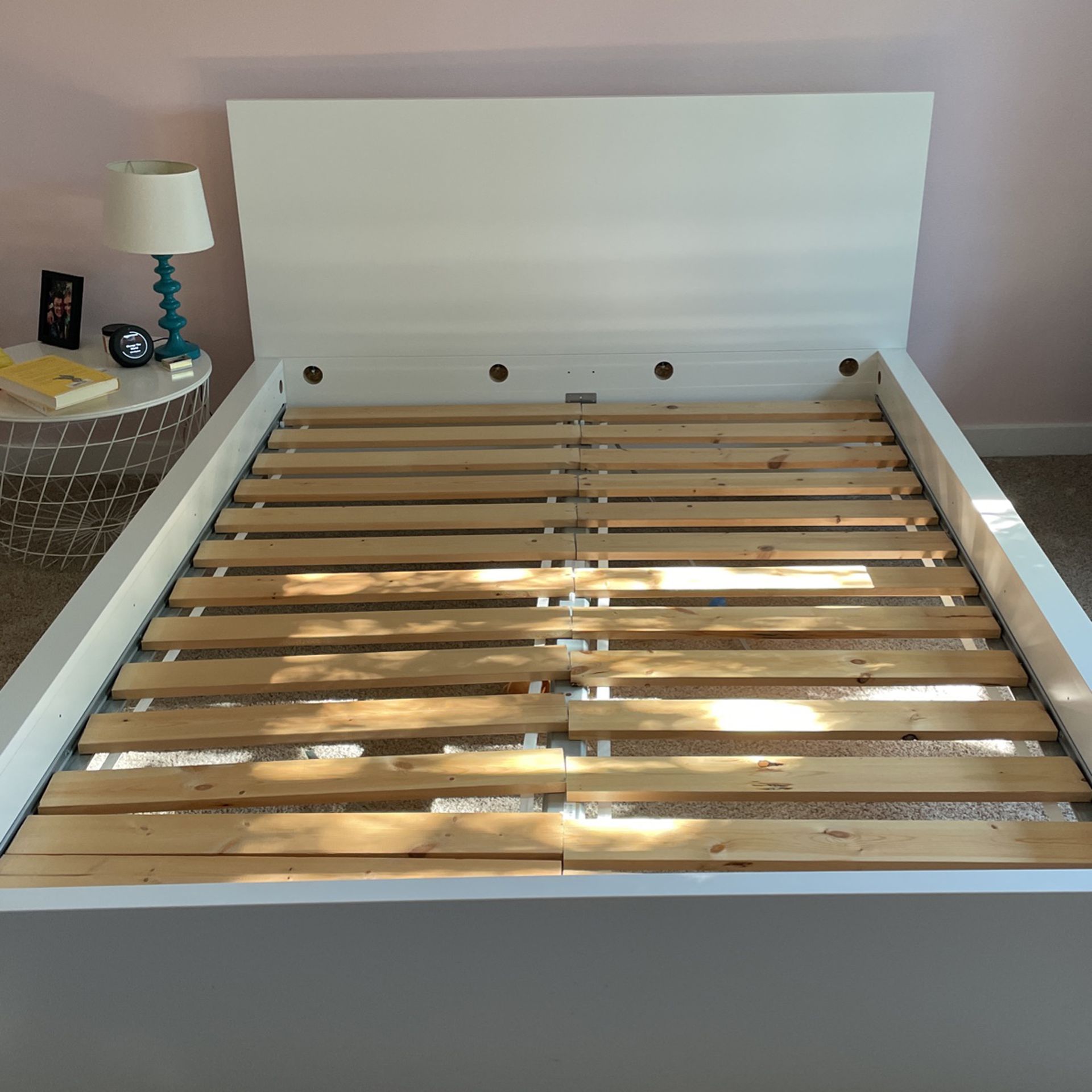 PENDING PICK UP IKEA Malm Queen Size Bed Frame