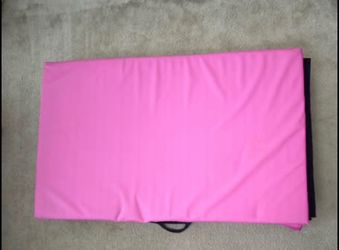 Pink Folding Gymnastics Mat