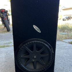 15” kicker subwoofer