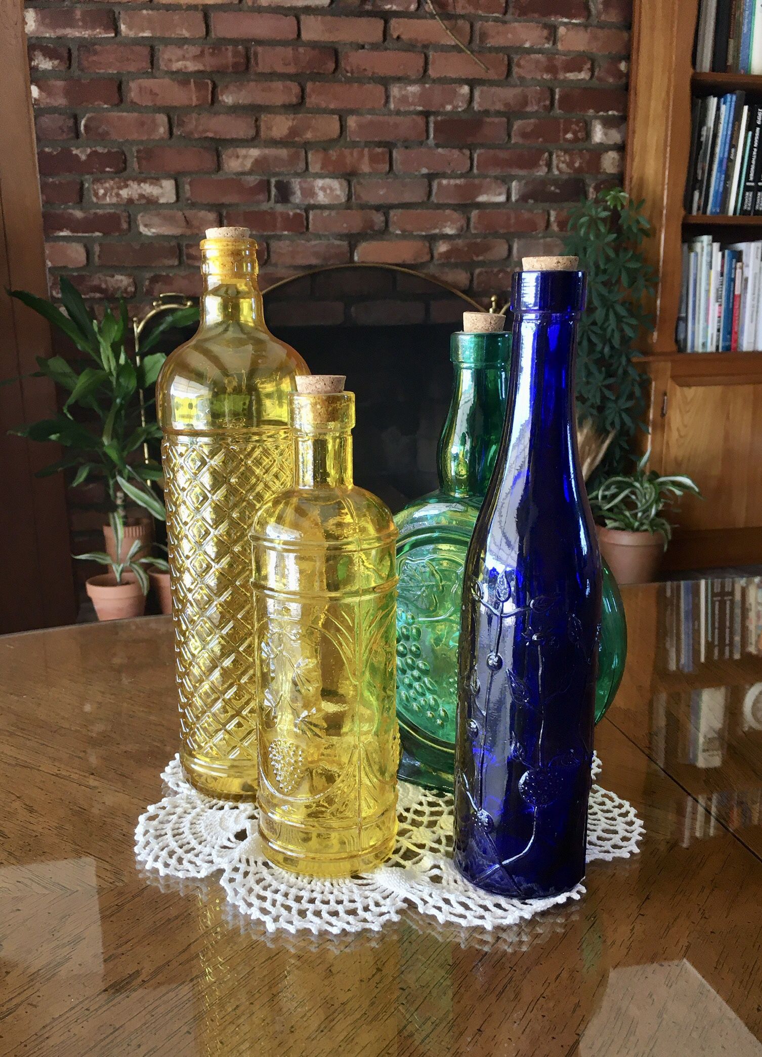 Colorful Bottles Decor or Vases