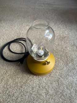 IKEA TÄRNABY Table lamp, dimmable dark yellow, 10 "