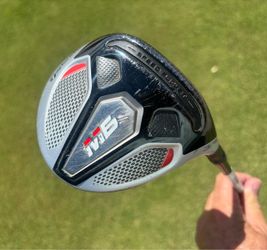 GOLF RH TAYLORMADE M6 15* 3 WOOD FUJIKURA ATMOS FW 5R GRAPHITE