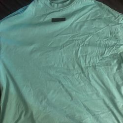 essentials shirt size large 