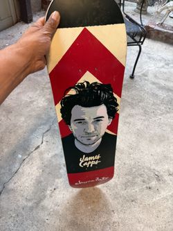 James Capps  Chocolate Skateboard 32”Length 8” Wide 