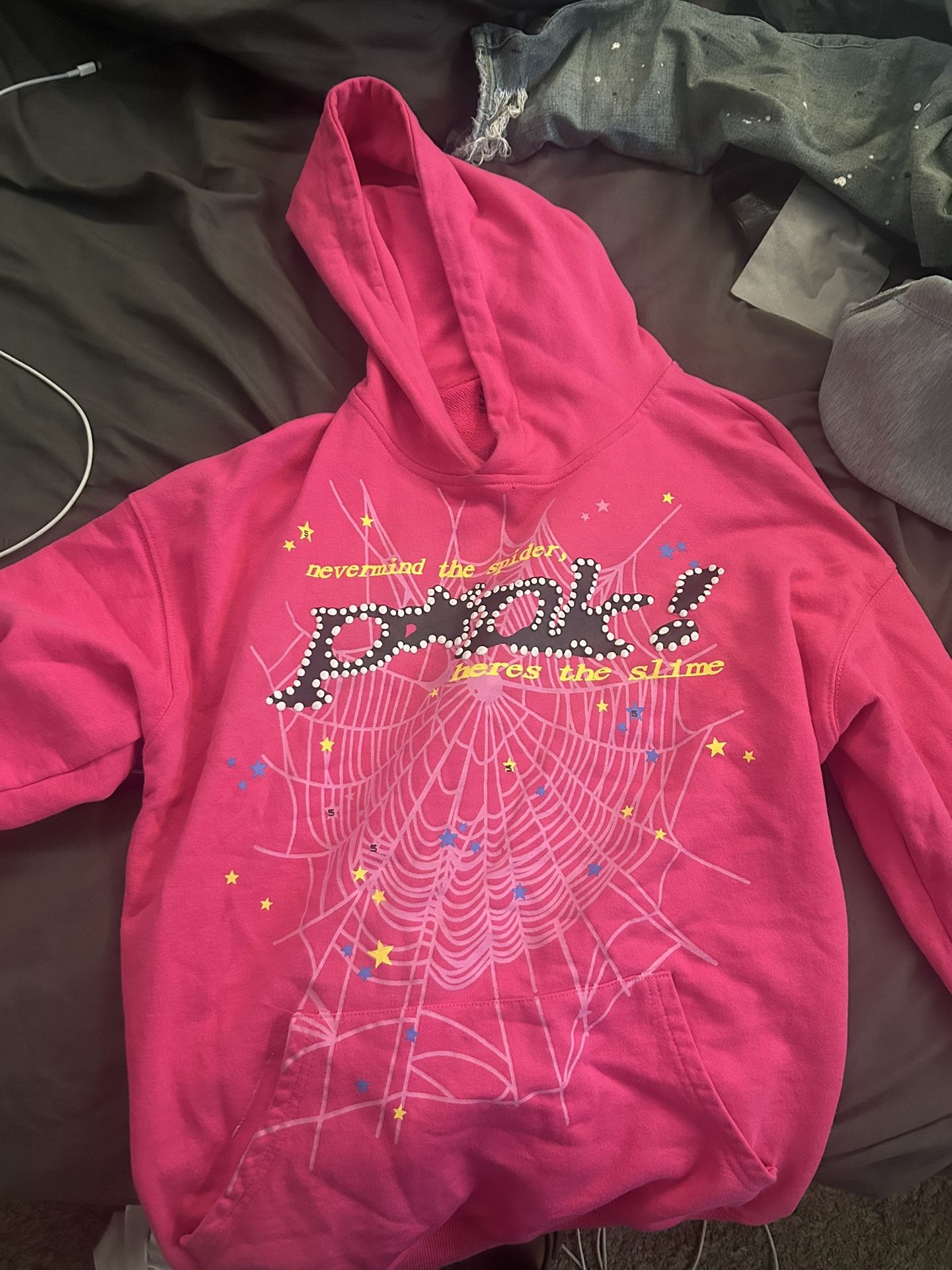 Pink Spider hoodie
