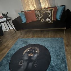 2 Black Sofas 