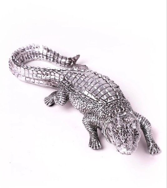 Crocodile Sculpture Statue Figurine  Decor 