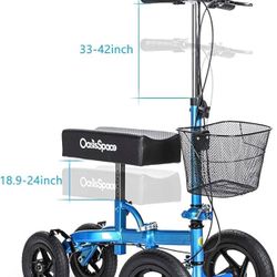 🚨 FOR SALE: OasisSpace Knee Scooter – Excellent Condition! 🚨