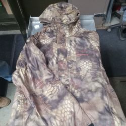 Grundens Snakeskin Print Windbreaker Xl