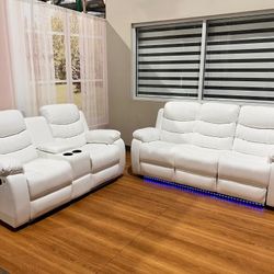 Brand New Reclining Sofa and Loveseat / Sofa y Loveseat Reclinables nuevos A estrenar …. Fast 🚚