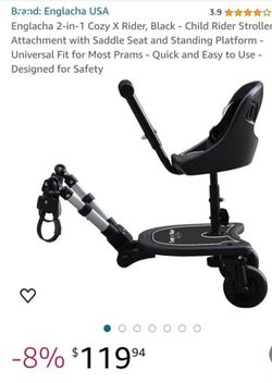 Child Rider Stroller Attachment