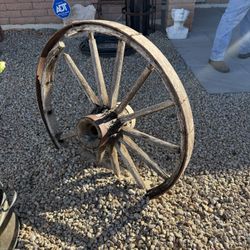 Antique Wagon Wheel