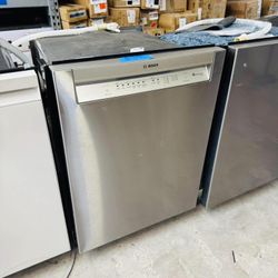Bosch 300 Series Front Control Recessed Handle Dishwasher $399 