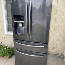 Samsung Gray Metallic French Door 4 Doors Fridge 