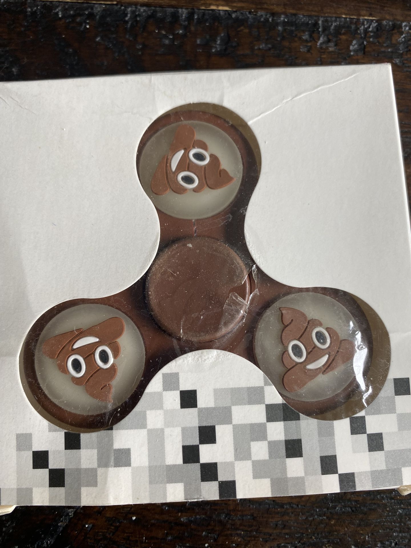 💩Fidget - Hand Fidget Glow in the Dark Focus Toy (Poop)