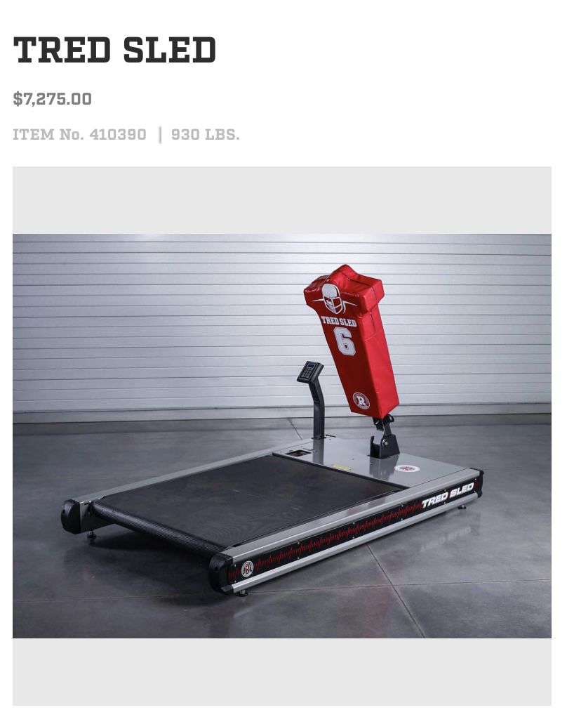Rogers Athletic Company Tred Sled