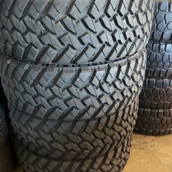 🛞SET OF 4 TAKE OFF TIRES🛞 **VIRTUALLY NEW** 37x12.50R17 NITTO TRAIL GRAPPLER MT **DRIVEN ON LESS THAN 500 MILES**