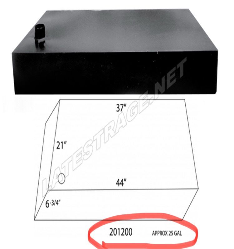 Latest Rage VW Beetle Extended Fuel Tank