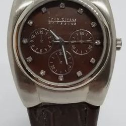 Joan Rivers Classic Men’s Brown Watch