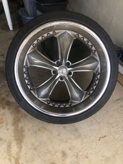 24” Foose Rims and New Tires