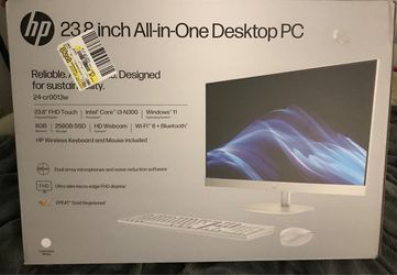 Hp 23.8 inch all in one desktop pc