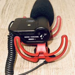 Rode VideoMic Camera-Mount Shotgun Microphone with Rycote Lyre Shock Mounting