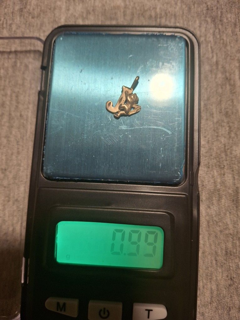  J Letter With Angel  Kids Pendant 