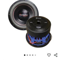 10inch American Bass Sub Woofers