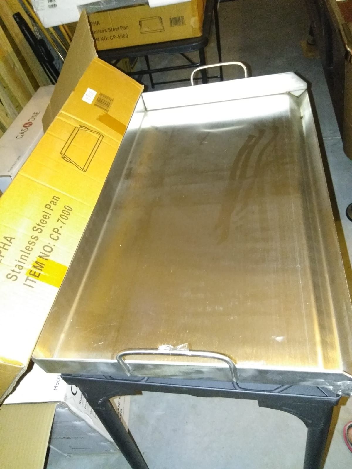 Estufa Gas + Plancha