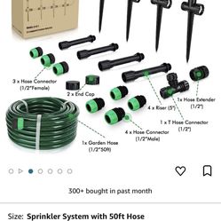 restmo ultra flexible arc n range sprinkler set