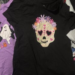 Girls Halloween Shirt 