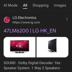 LG 47 Inch