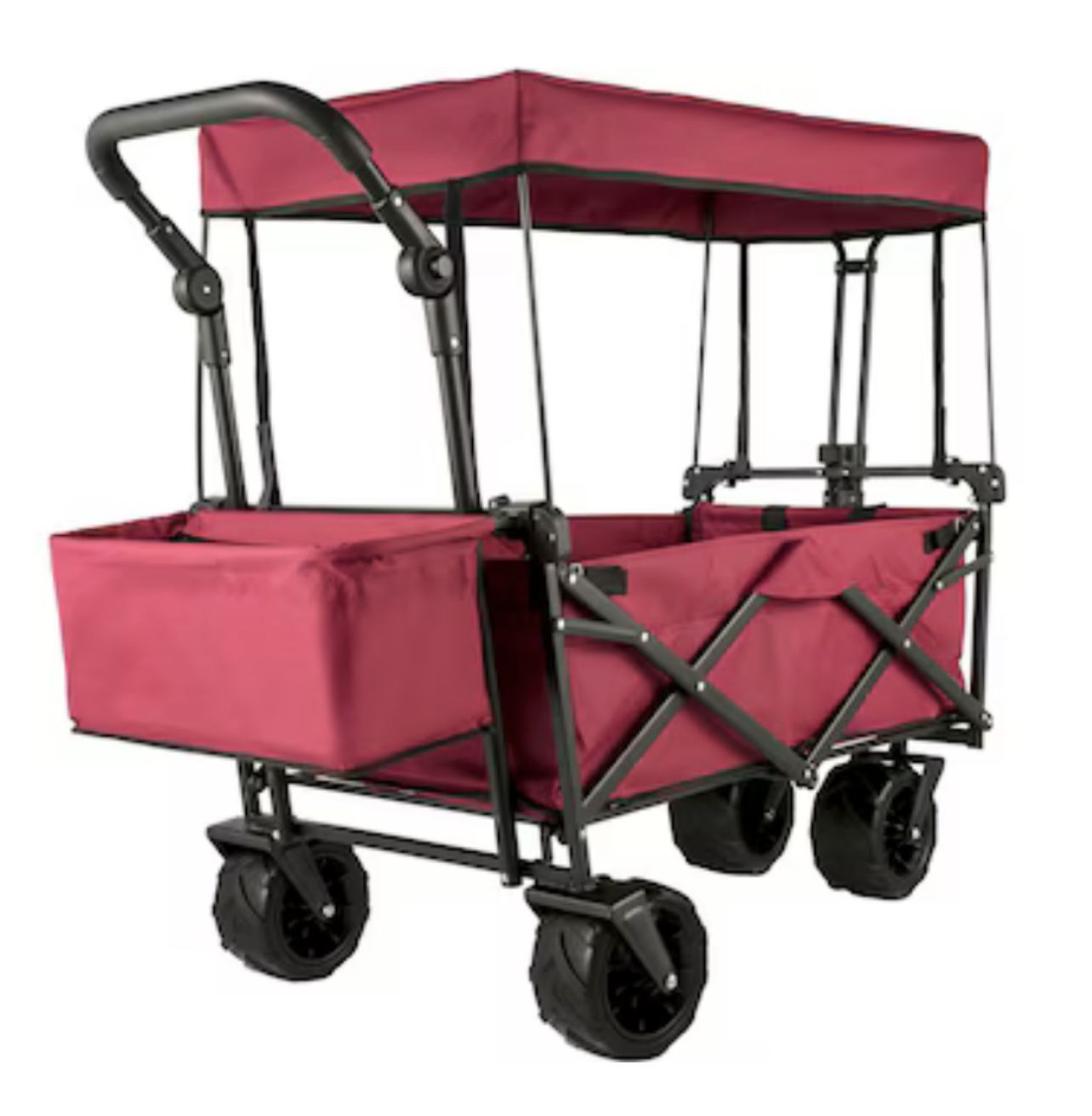 Pull Cart Red Foldable