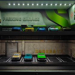 Garage Displays For Hotwheels 