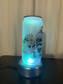 20 OZ Frosted Glass Tumbler