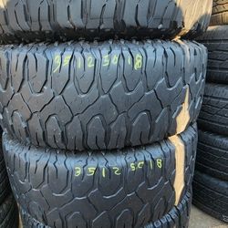 Llantonas 18s.   35sx12.5s18s