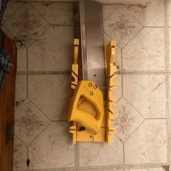 Miter Box/hand Saw