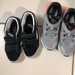 Shoes Size 13 Kids Nike/ Vans