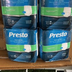 Pañales Para Adulto, Caja Con 6 Paquetes De 16 Pañales 