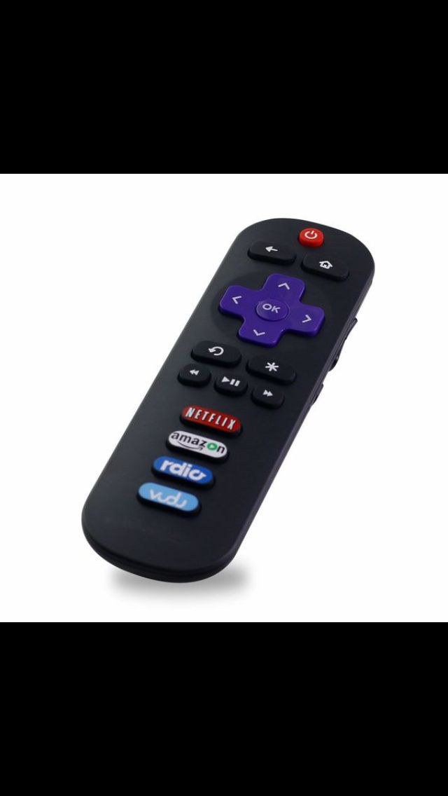 RC280 TCL Roku TV1 Remote 40FS3750 55US57 Netflix Rdio Vudu Amazon Volume keys