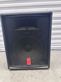 Vintage black fender speaker