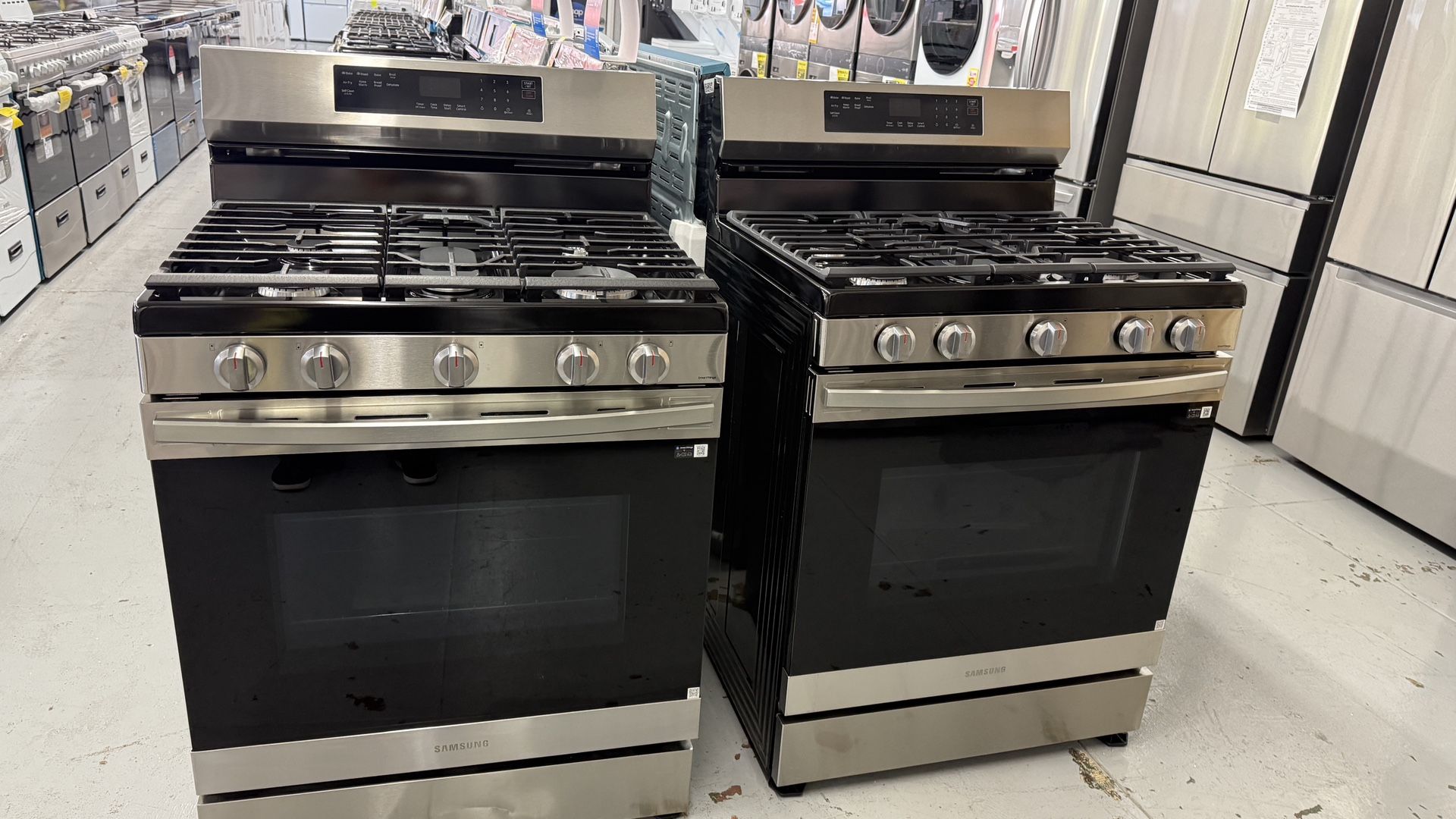 Samsung Propane Gas Stove Stainless Steel New