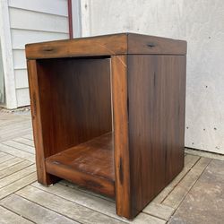 wood side/coffee table